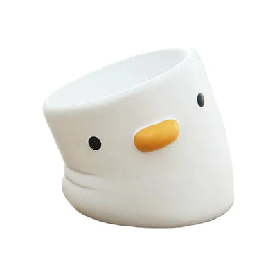 PURROOM Elevated Chick Ceramic Pet Bowl - Tilted (NEW)