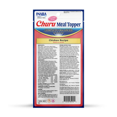 INABA Cat Churu Meal Topper Chicken Recipe 56g