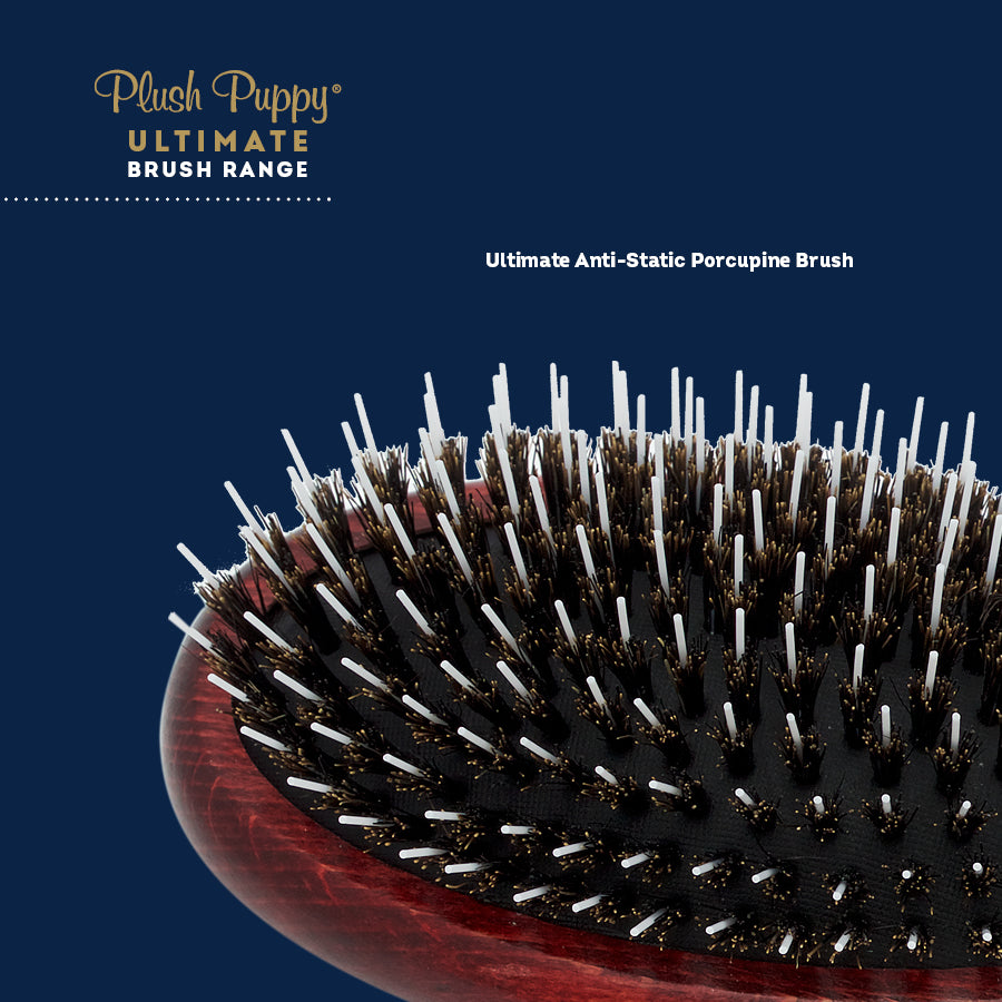 Plush Puppy - Ultimate Anti-Static Porcupine Brush