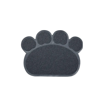 M-PETS PAW Style Cat Litter Mat Grey