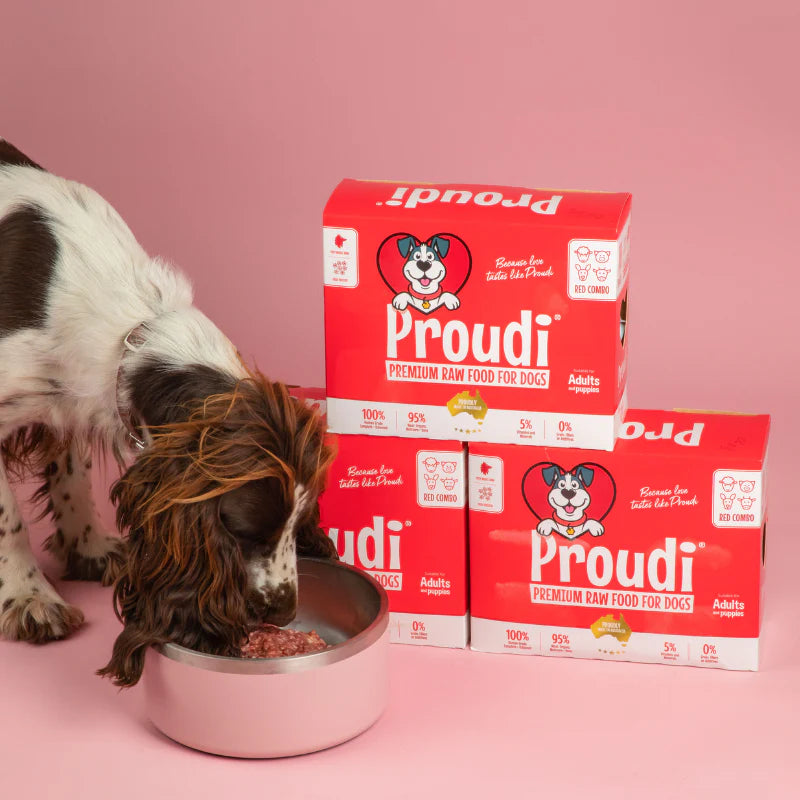 Proudi Dog Raw Food - Red Meat Combo 2.4KG