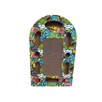 M-Pets URBANSTYLE Freestyle Cat Scratcher - Mixed Color
