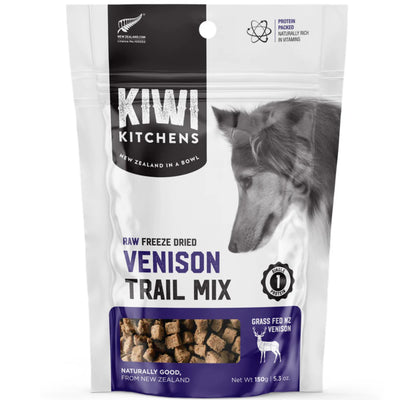 KIWI KITCHENS Freeze-Dried Dog Treats Venison Trail Mix