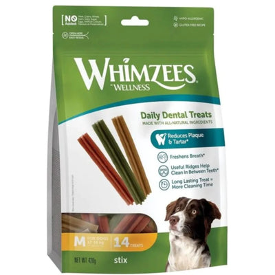 Whimzees Dental Dog Treats Stix