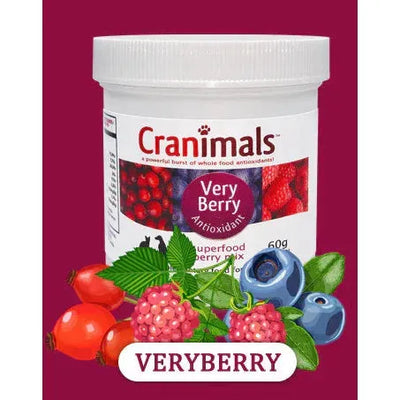 Cranimals Very Berry Supplement 60g For Dogs & Cats