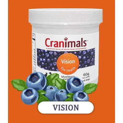 Cranimals Vision Supplement 60g For Dogs & Cats