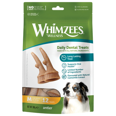 Whimzees Dental Dog Treats Occupy Antler