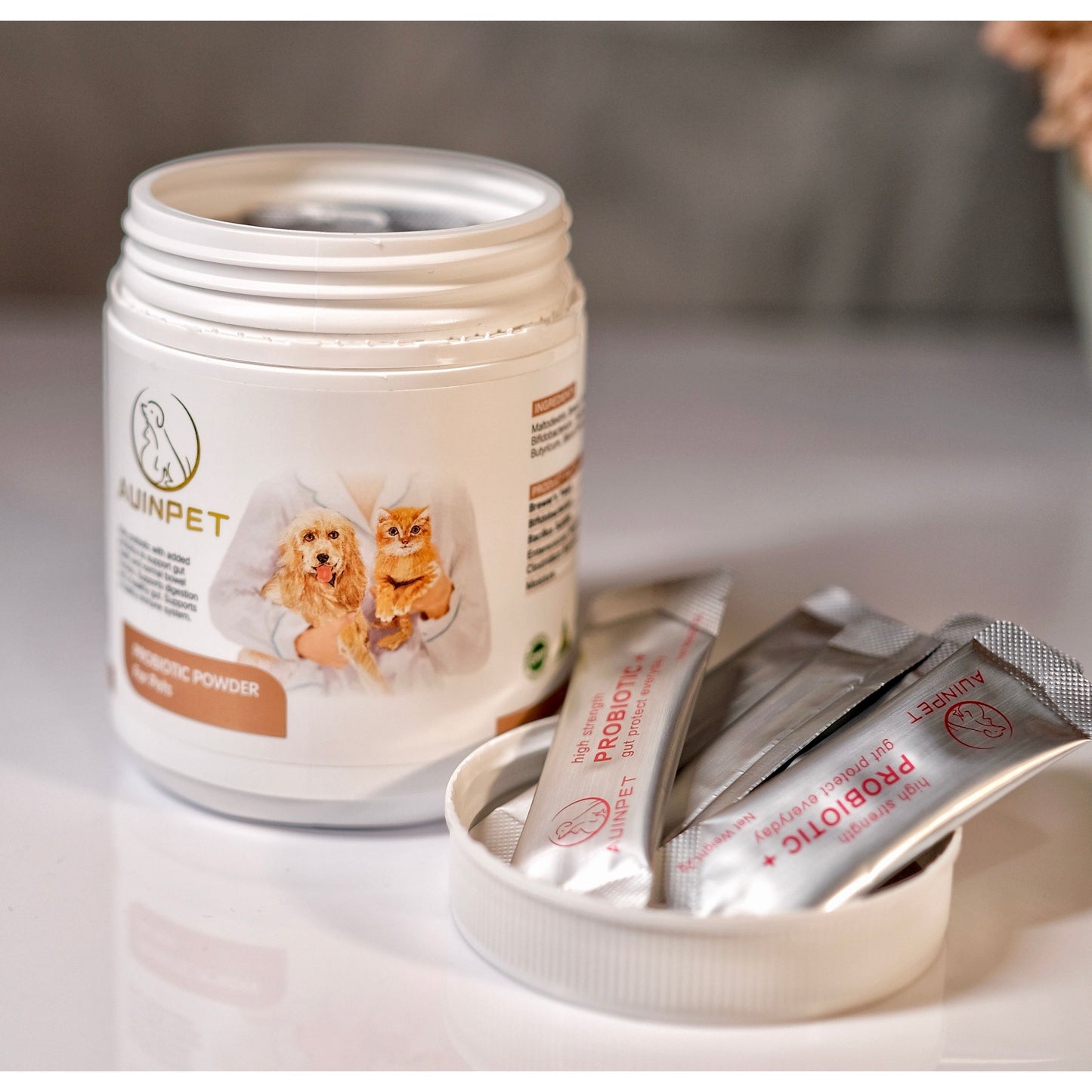 AUINPET Probiotic Powder - Boulardii For Pets 60g