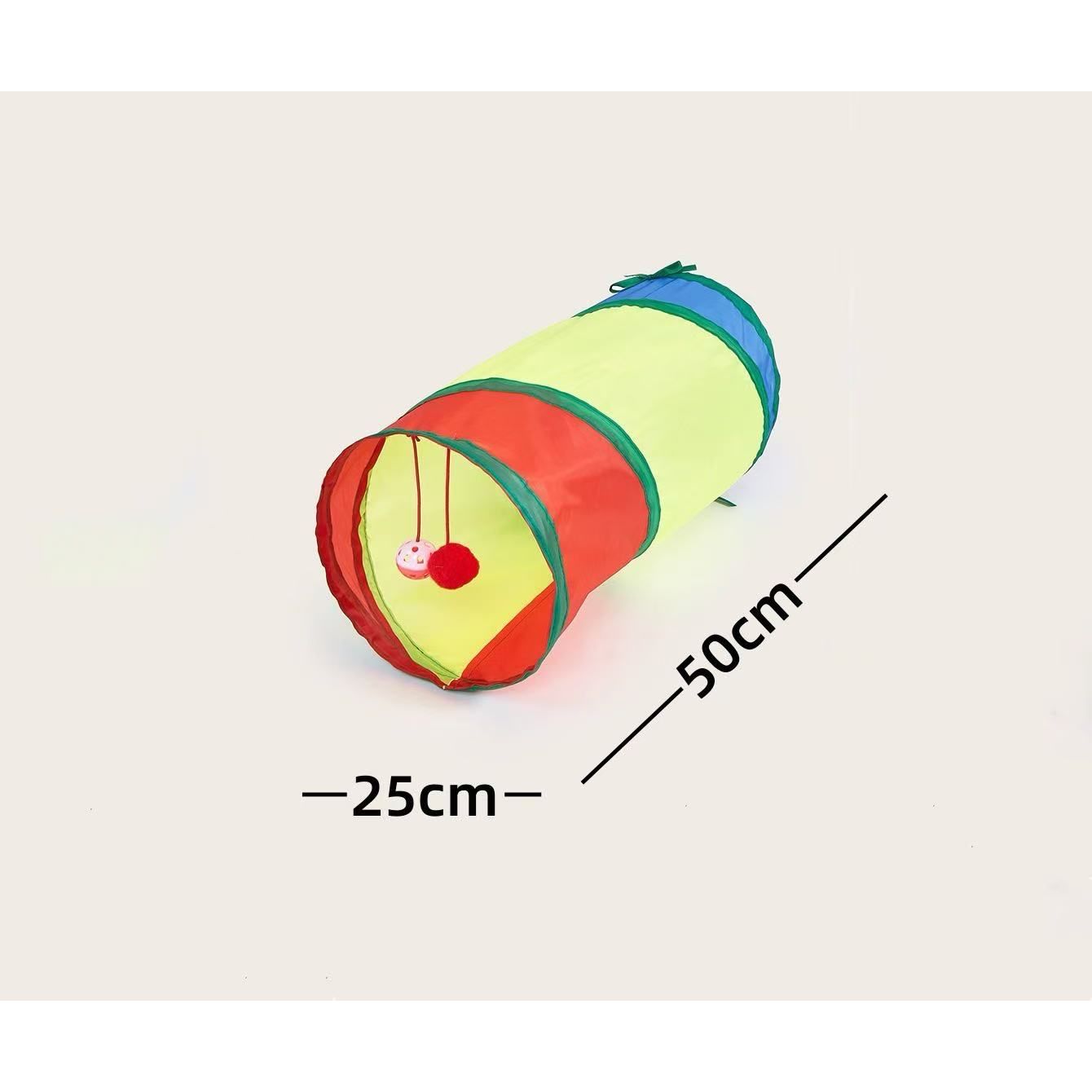 Rainbow Tunnel Cat Toy