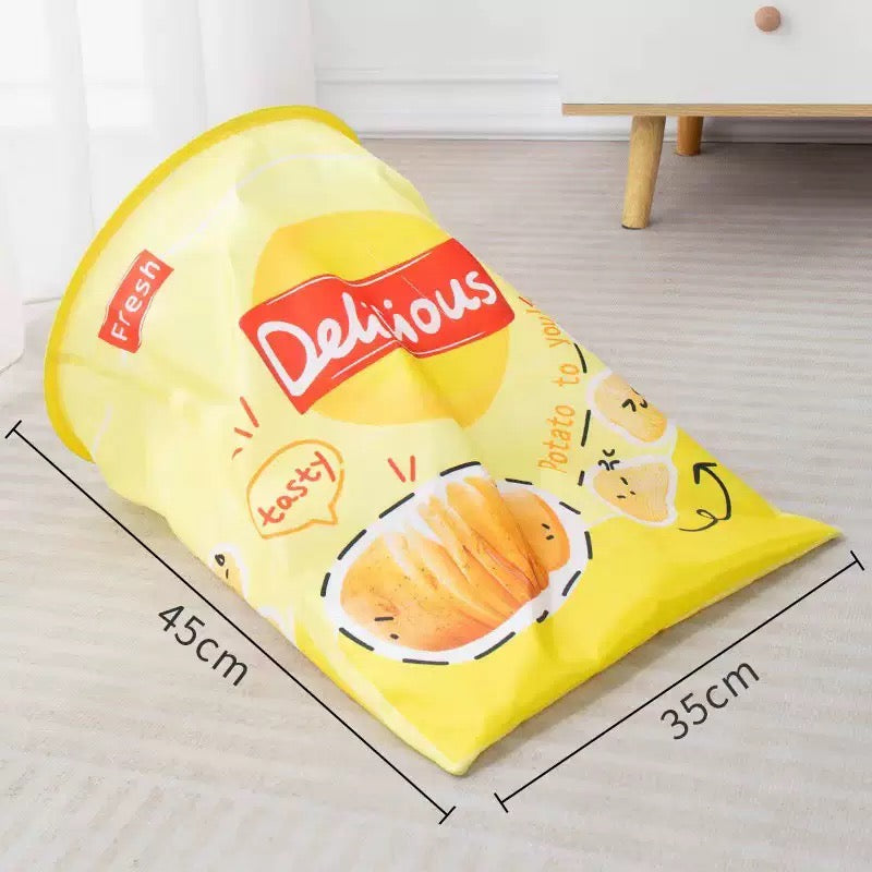 Crinkle Cat Tunnel - Chips Bag