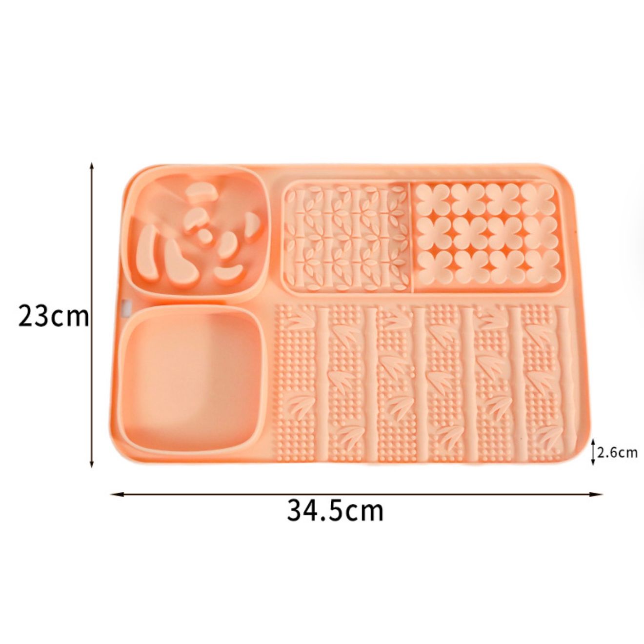 Multifunctional Interactive Slow Feeder Lick Mat