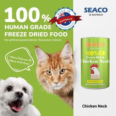Seaco Freeze-Dried Chicken Necks 100g