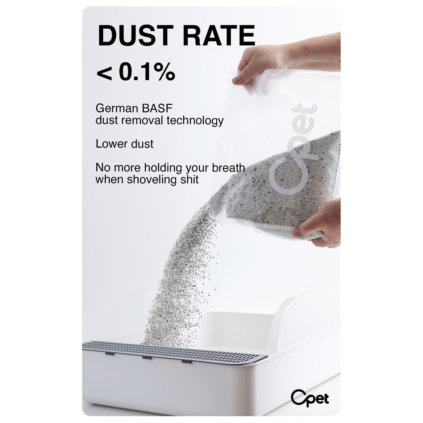 Opet Sodium Bentonite Super Clumping and Ordor Control Cat Litter 5.65kg (1 Bag)