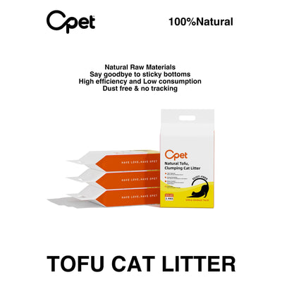 Opet Activated Charcol Tofu Cat Litter