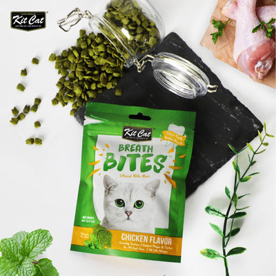 Kit Cat Breath Bites Cat Treat Chicken 60g