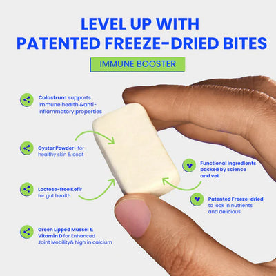 Wonderfur Bites Freeze-Dried Yogurt Immune Booster for Cats