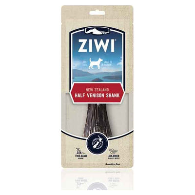 ZIWI Dog Treats Venison Shank Chew Half 1PK