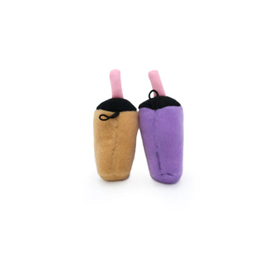 ZippyClaws® Cat Toy NomNomz® – Milk Tea and Taro