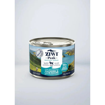ZIWI Peak Dog Wet Food Cans Mackerel & Lamb Recipe