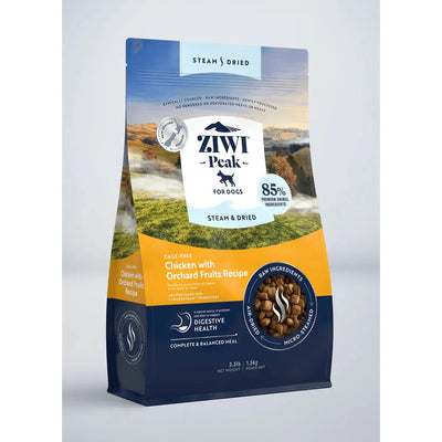 ZIWI Peak Dog Food Steam & Dried Chicken with Orchard Fruits Recipe
