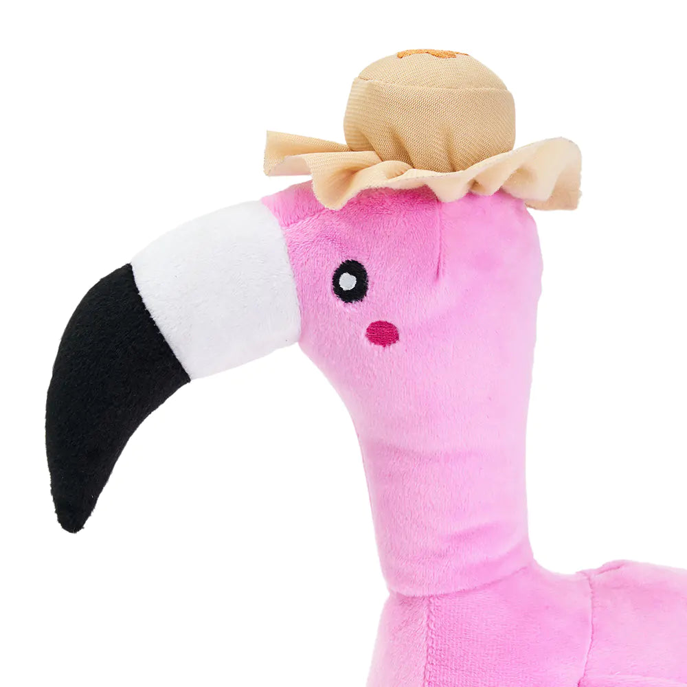 Zippypaws Plush Toys For Dog Playful Pal – Freya the Flamingo
