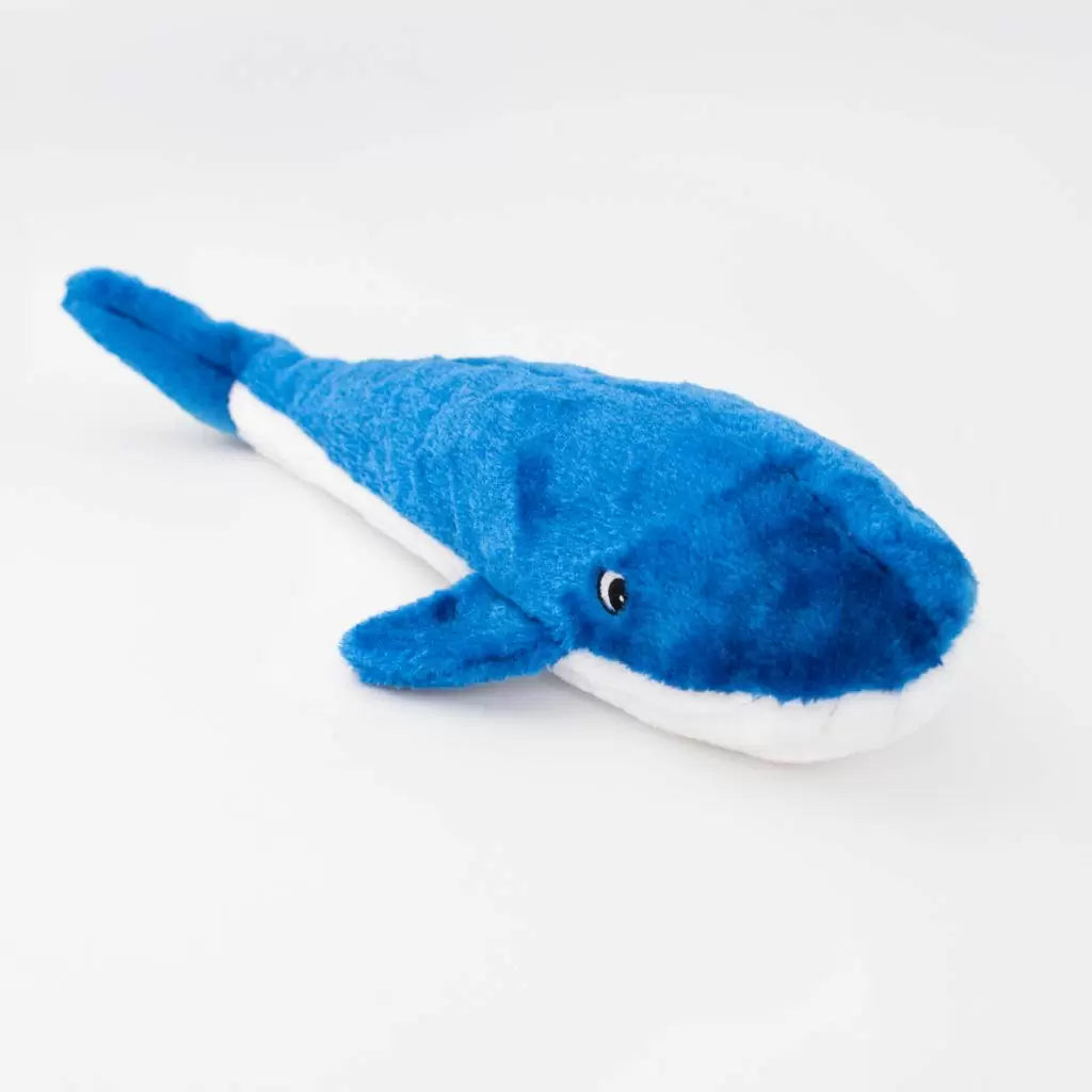 Zippypaws Plush Toys For Dog Jigglerz® – Blue Whale