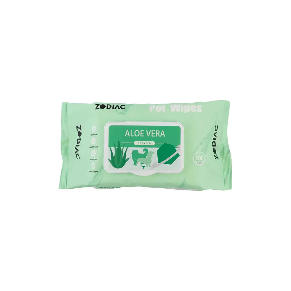 ZODIAC Pet Wipes 100 Pcs/Bag