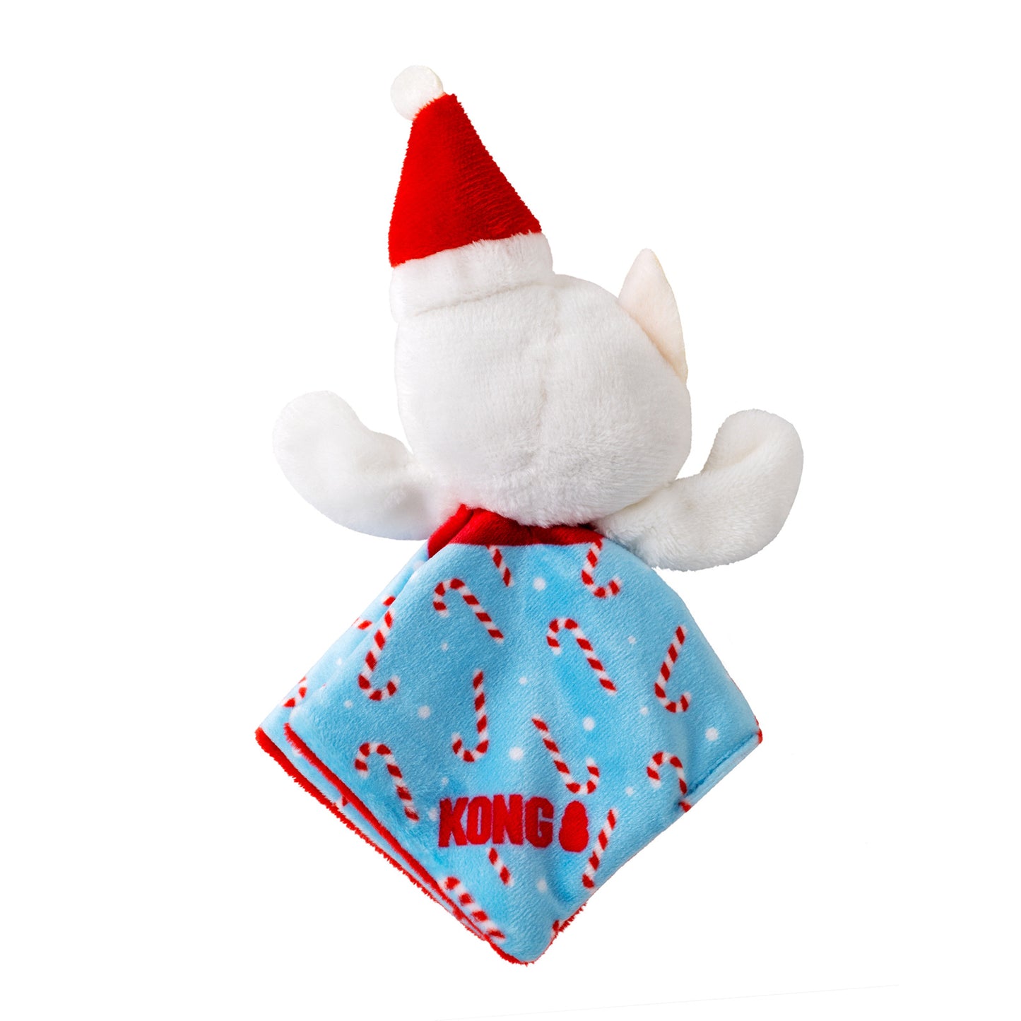 KONG Holiday Crackles Santa Kitty Soft Plush Toy For Cats