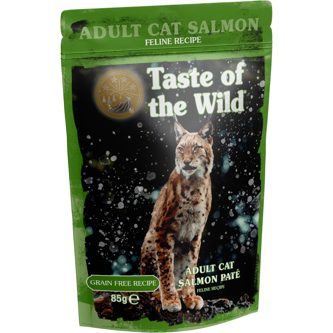 TASTE OF THE WILD - Adult Cat Wet Food Salmon with Chicken Pate Pouch