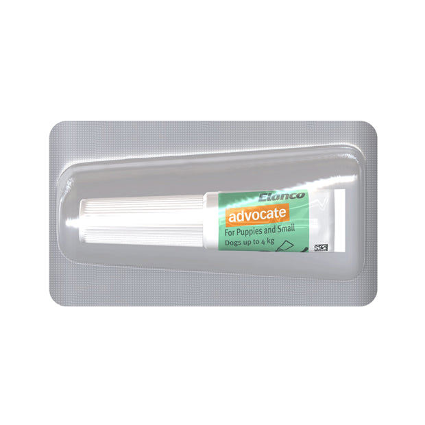 ADVOCATE DOG Puppy & Small Green up to 4KG 3PK