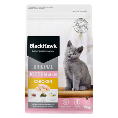 Black Hawk Kitten Cat Dry Food Chicken