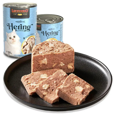 Leonardo® Cat Wet Food Extra Fillet - Herring + extra fillet