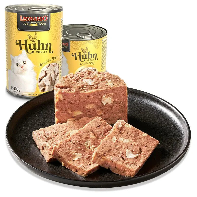 Leonardo® Cat Wet Food Extra Fillet - Chicken + extra fillet