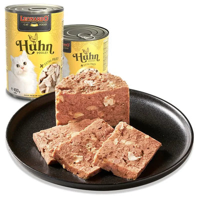 Leonardo® Cat Wet Food Extra Fillet - Chicken + extra fillet
