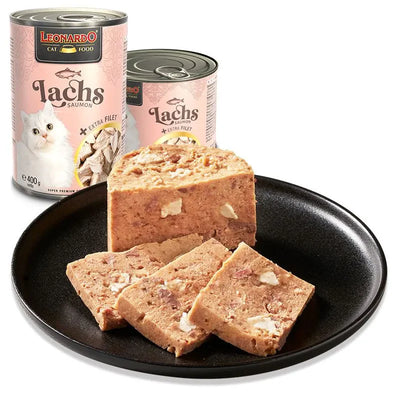 Leonardo® Cat Wet Food Extra Fillet - Salmon + extra fillet