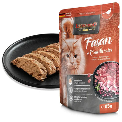 Leonardo® Cat Wet Food Finest Selection - Pheasant + Cranberries