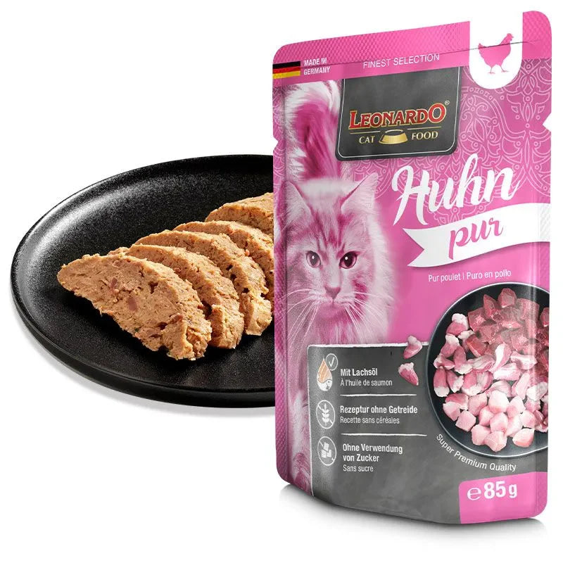 Leonardo® Cat Wet Food Finest Selection - Pure Chicken