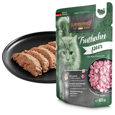 Leonardo® Cat Wet Food Finest Selection - Pure Turkey