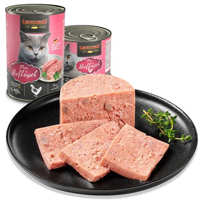 Leonardo® Cat Wet Food Quality Selection - Pure Poultry