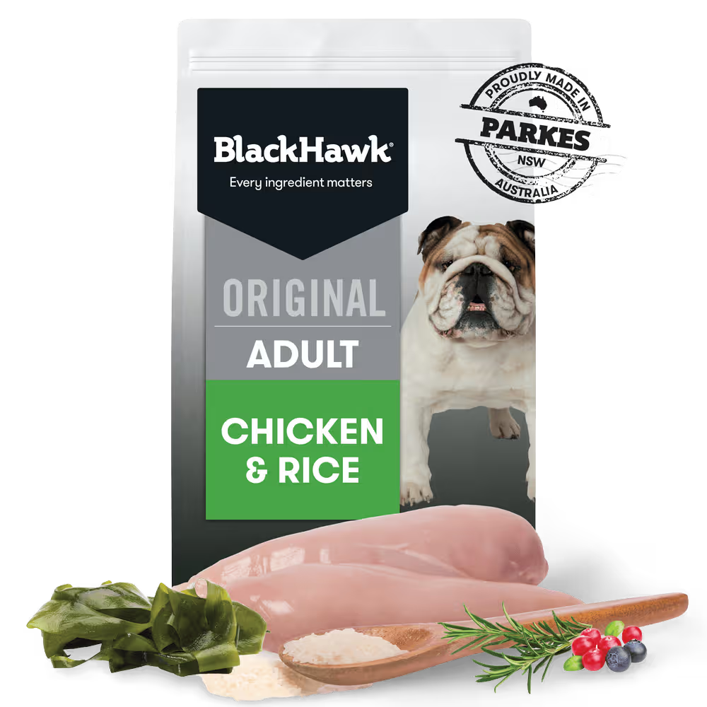 Black Hawk Adult Dog Dry Food Chicken And Rice