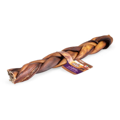 Natural Farm Dog Treat Braided Collagen Stick 30cm 1pc
