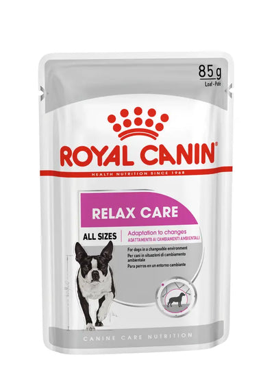 ROYAL CANIN Adult Wet Dog Food Relax Care Loaf 85g x 12