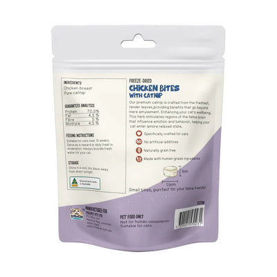Freecat - Freeze Dried Chicken Bites with Catnip 50g