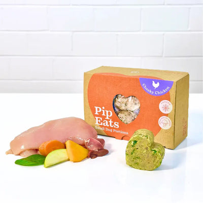 Pip Eats Frozen Raw Dog Food Cheeky Chicken 90g x 12