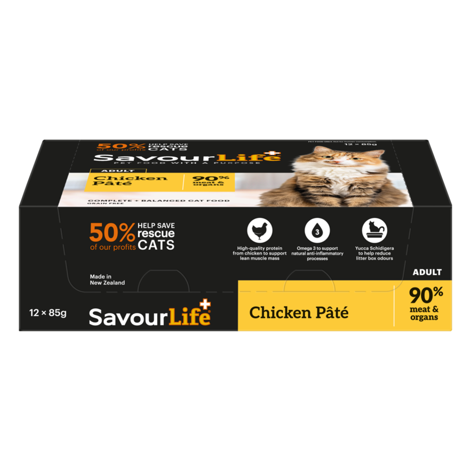 SavourLife Adult Cat Wet Food Chicken Pâté