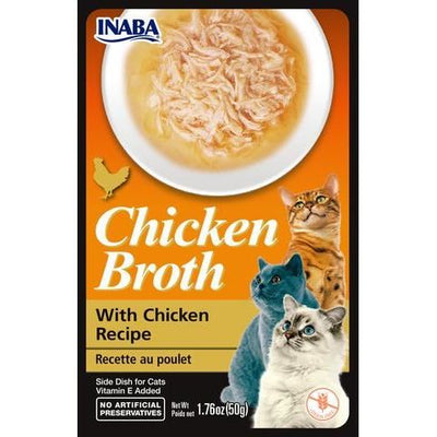 INABA Cat Chicken Broth With Chicken 50G