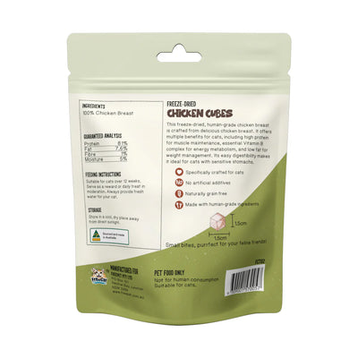 Freecat - Freeze Dried Chicken Cube 50g