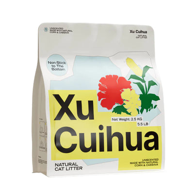 Xu Cuihua Cat Litter - Plant Natural Original Unscented 2.5kg