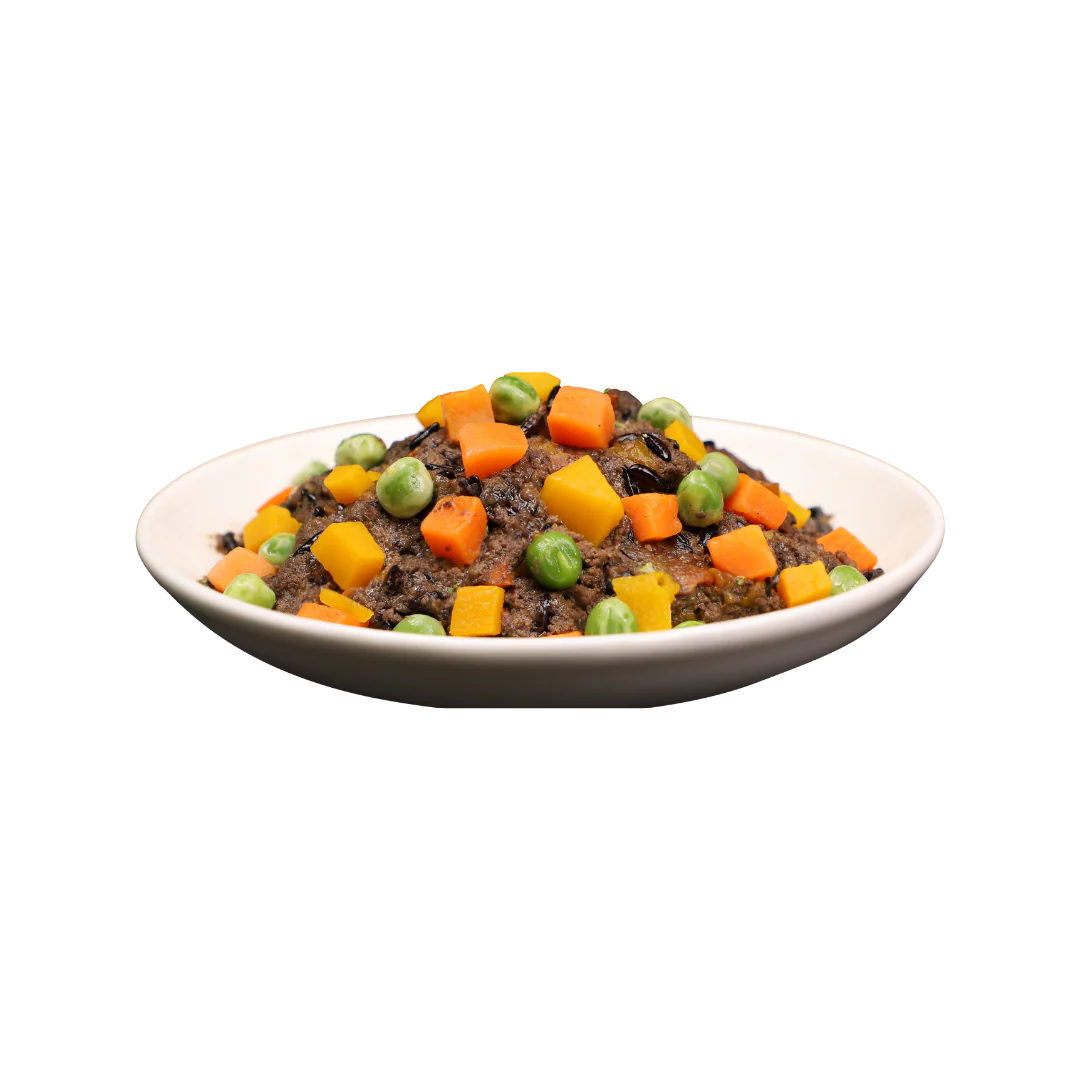 Absolute Holistic Dog Food Home Cooked Recipe | Duck, Peas & Pumpkin