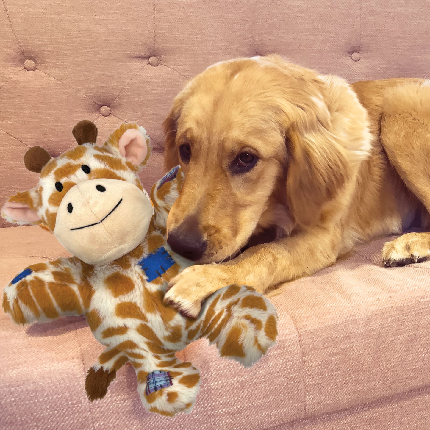 KONG Dog Toy Wild Knots Giraffe